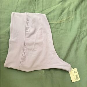 Lululemon Athletica Light Purple One-Shoulder Top